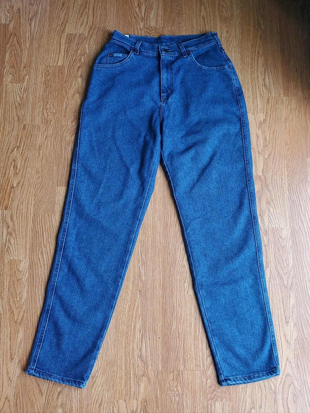 Lee Relaxed Fit High-Rise Pepper Wash Blue Jeans Size 10